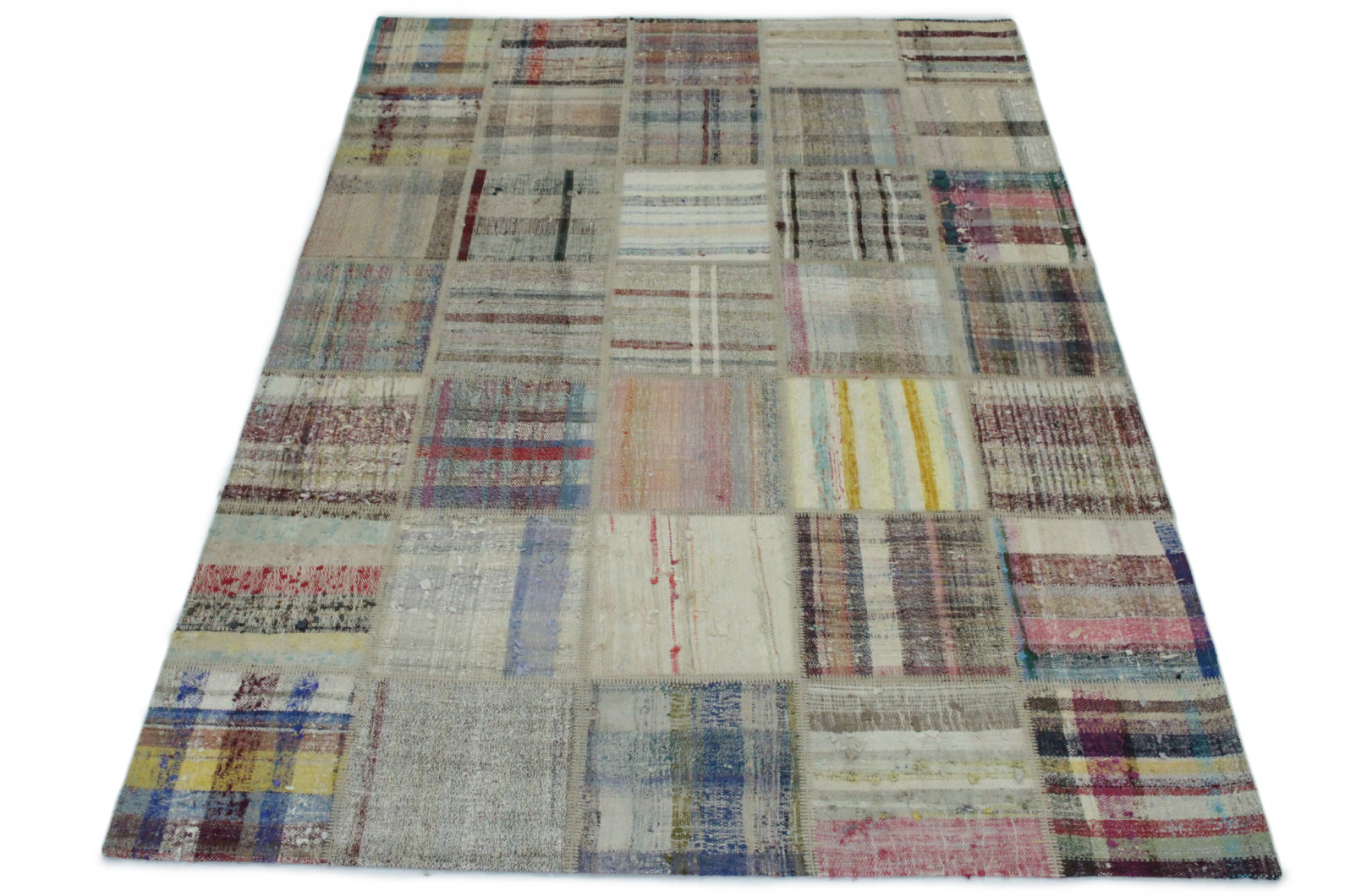 Kelim Patchwork Teppich in 290x190cm (1011-1) - carpetido.de