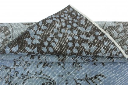 Vintage Teppich Blau Grau in 260x170 (6 / 6)