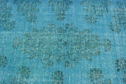Vintage Teppich Türkis in 290x200 (4 / 5)