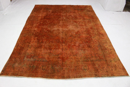 Vintage Teppich Rost Orange in 400x290 (2 / 11)