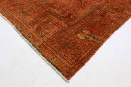Vintage Teppich Rost Orange in 400x290 (4 / 11)