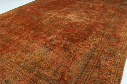 Vintage Teppich Rost Orange in 400x290 (6 / 11)