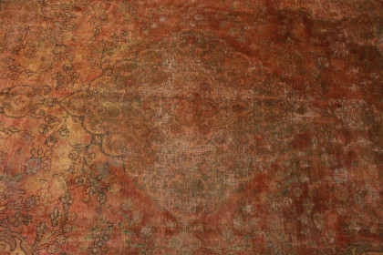 Vintage Teppich Rost Orange in 400x290 (8 / 11)