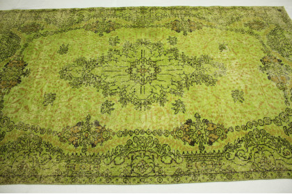 Vintage Teppich Grün in 280x170cm (2 / 3) Vintage Teppich Grün in 280x170cm (2 / 3)