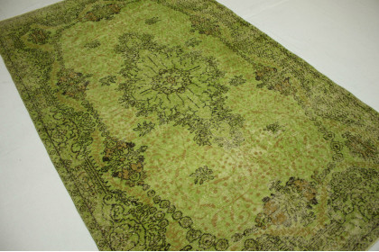 Vintage Teppich Grün in 280x170cm (3 / 3) Vintage Teppich Grün in 280x170cm (3 / 3)