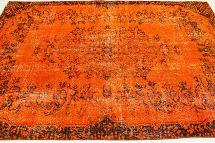 Vintage Teppich Orange in 290x190cm (2 / 5) Vintage Teppich Orange in 290x190cm (2 / 5)