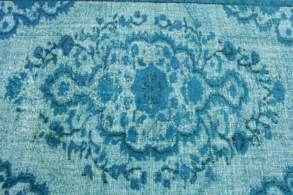 Vintage Teppich Türkis in 290x170 (5 / 6)