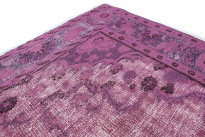 Vintage Teppich Rosa Pink in 310x220 (4 / 7)