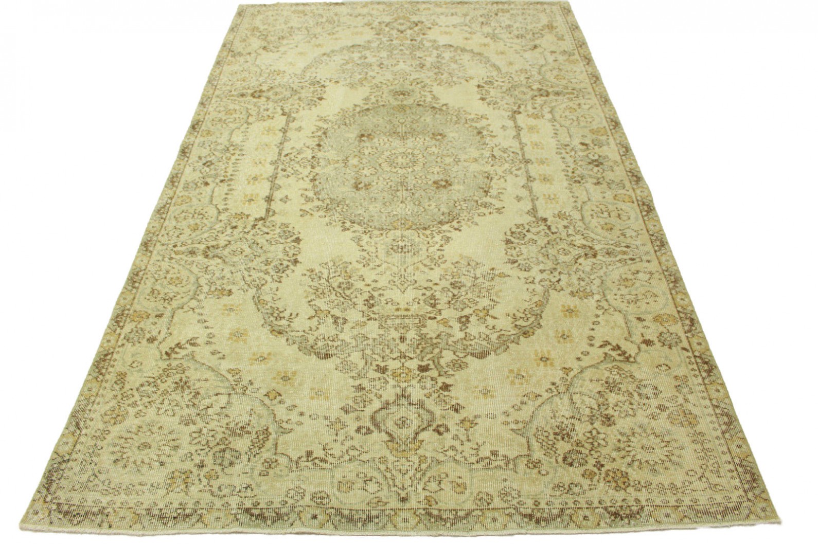Vintage Teppich Beige in 280x170cm (1 / 7) Vintage Teppich Beige in 280x170cm (1 / 7)