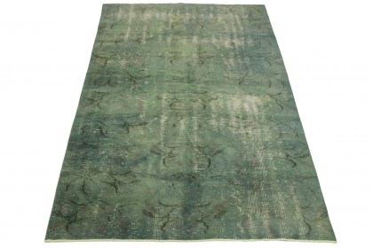 Vintage Teppich Blau Grau in 250x160cm