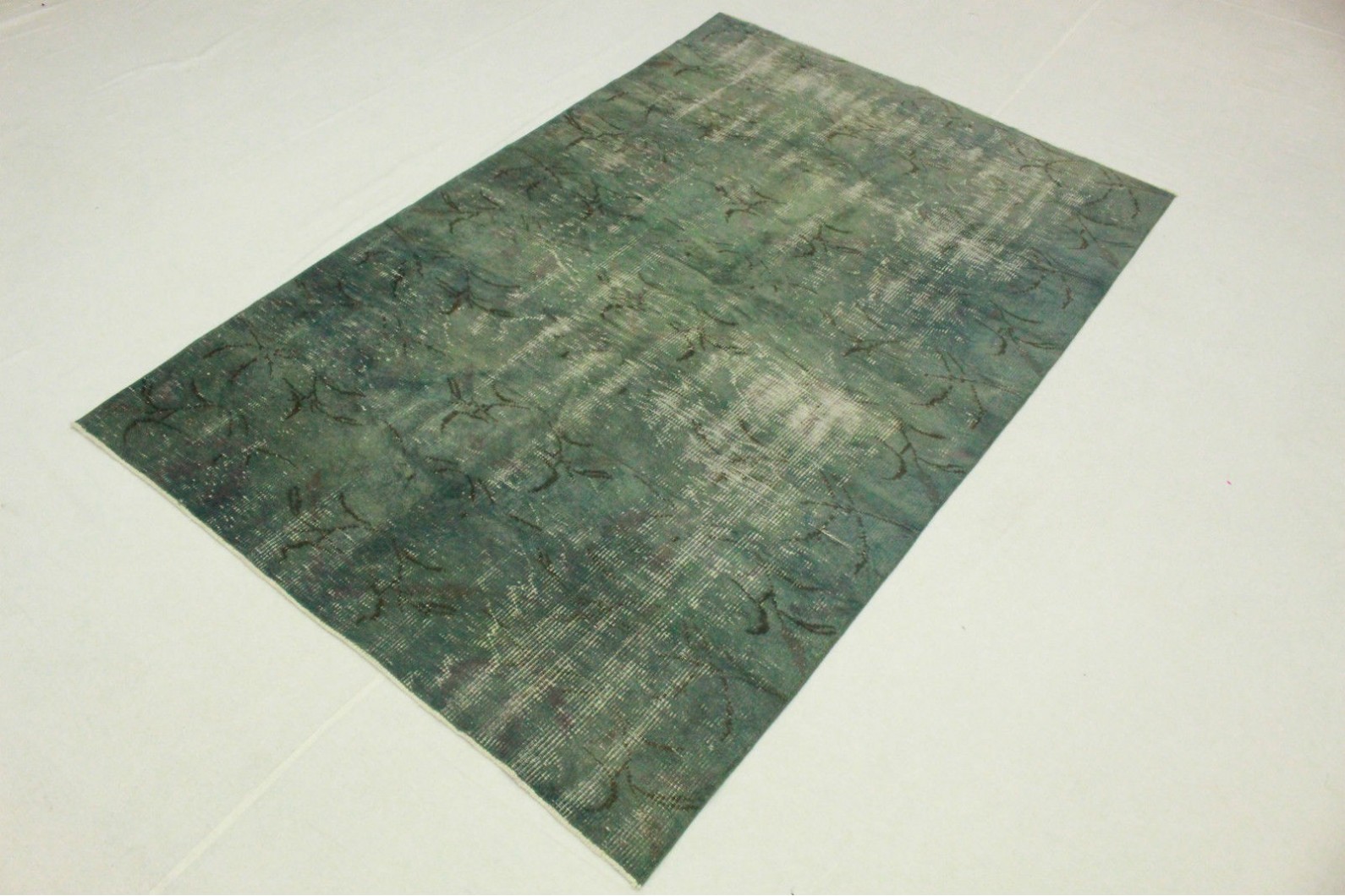 Vintage Teppich Blau Grau in 250x160cm (3 / 6) Vintage Teppich Blau Grau in 250x160cm (3 / 6)
