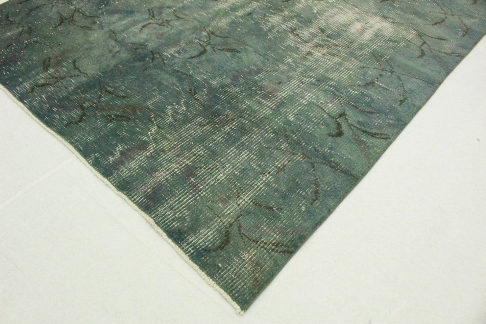 Vintage Teppich Blau Grau in 250x160cm (4 / 6) Vintage Teppich Blau Grau in 250x160cm (4 / 6)