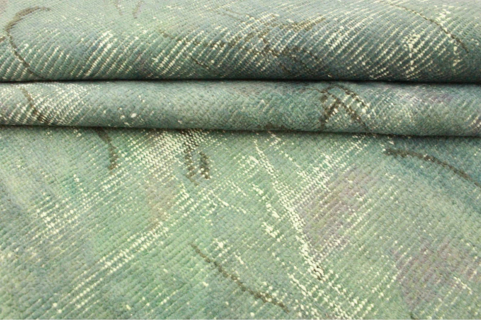 Vintage Teppich Blau Grau in 250x160cm (6 / 6) Vintage Teppich Blau Grau in 250x160cm (6 / 6)