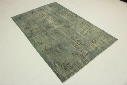 Vintage Teppich Blau Grau in 270x180cm (2 / 7) Vintage Teppich Blau Grau in 270x180cm (2 / 7)