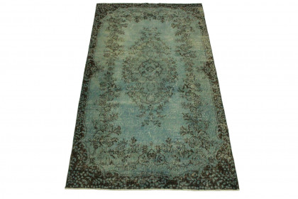 Vintage Rug Blue in 280x150cm (1 / 6) Vintage Rug Blue in 280x150cm (1 / 6)