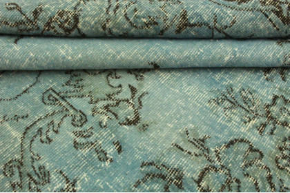Vintage Rug Blue in 280x150cm (6 / 6) Vintage Rug Blue in 280x150cm (6 / 6)
