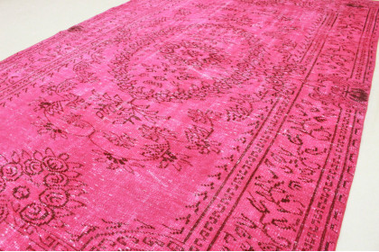 Vintage Teppich Pink In 290x180cm 1011 5127 Carpetido De