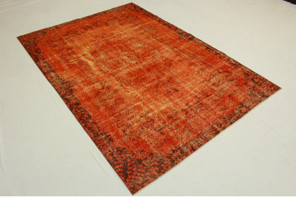Vintage Teppich Orange in 290x200cm (2 / 5) Vintage Teppich Orange in 290x200cm (2 / 5)