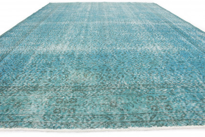 Vintage Teppich Türkis in 310x210 (6 / 7)