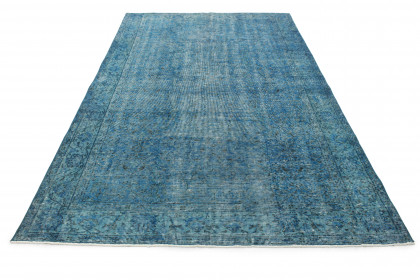 Vintage Teppich Türkis in 290x170cm (2 / 7)