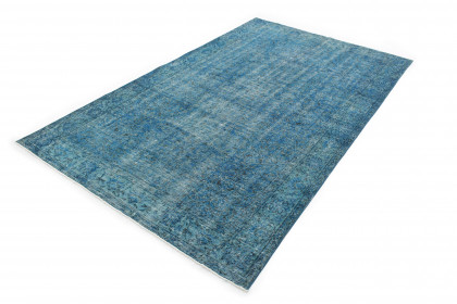 Vintage Teppich Türkis in 290x170cm (3 / 7)