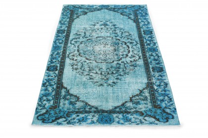 Vintage Rug 3D-Look Turquoise in 260x170