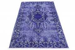 Vintage Rug 3D-Look Blue in 300x180