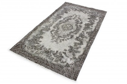 Vintage Teppich 3D-Look Grau in 210x120 (2 / 4)