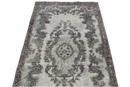 Vintage Teppich 3D-Look Grau in 210x120 (3 / 4)