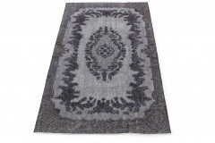 Vintage Rug 3D-Look Silver Gray in 240x140