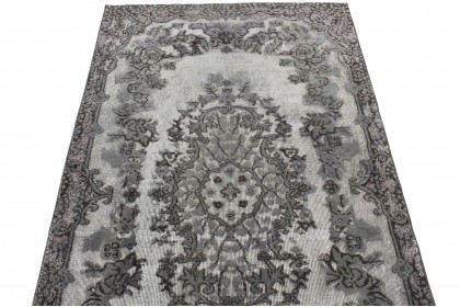 Vintage Teppich 3D-Look Grau in 210x120 (3 / 4)