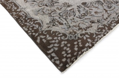 Vintage Teppich 3D-Look Grau in 270x170 (4 / 4)