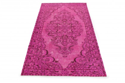 Vintage Teppich 3D-Look Pink in 310x170 (1 / 3)