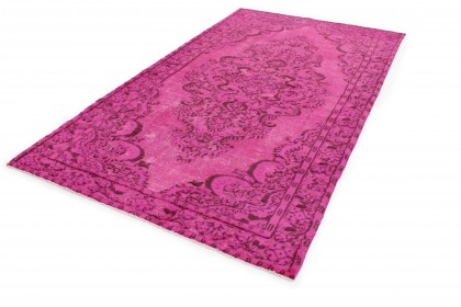 Vintage Teppich 3D-Look Pink in 310x170 (2 / 3)