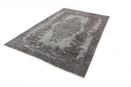 Vintage Teppich 3D-Look Grau in 290x190 (2 / 3)