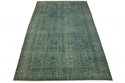 Vintage Teppich Blau Grau in 310x200cm (1 / 7)