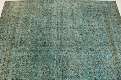 Vintage Teppich Blau Grau in 310x200cm (6 / 7)