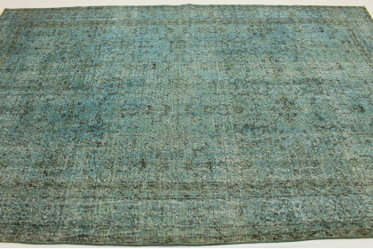 Vintage Teppich Blau Grau in 310x200cm (4 / 7)