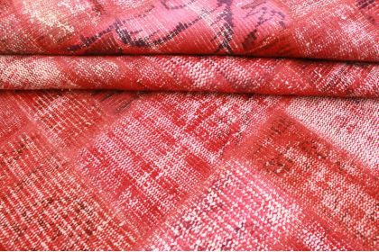 Patchwork Teppich Rot in 300x210cm (9 / 11)