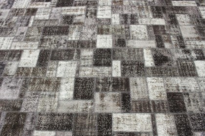 Patchwork Teppich Braun Beige in 400x310 (3 / 6)