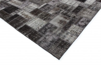 Patchwork Teppich Braun Beige in 400x310 (4 / 6)