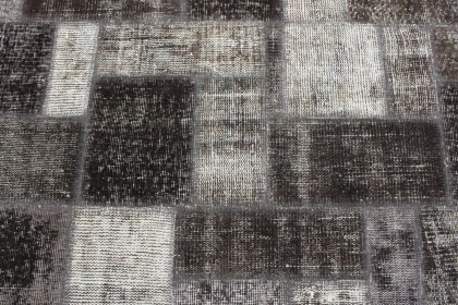 Patchwork Teppich Braun Beige in 400x310 (5 / 6)