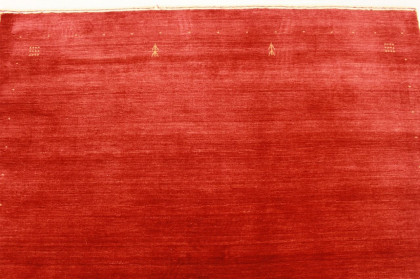 Handloom Rug Red in 200x140cm (6 / 6) Handloom Rug Red in 200x140cm (6 / 6)