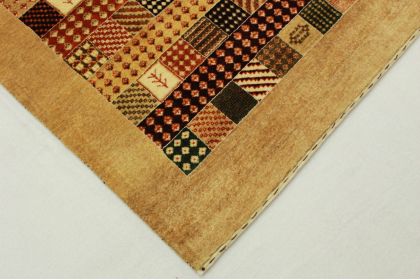 Loribaft Rug Brown Red Beige in 280x190cm (3 / 5) Loribaft Rug Brown Red Beige in 280x190cm (3 / 5)