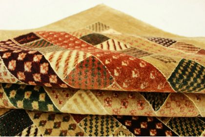 Loribaft Rug Brown Red Beige in 280x190cm (5 / 5) Loribaft Rug Brown Red Beige in 280x190cm (5 / 5)