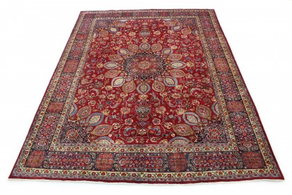 Traditional Vintage Rug Mashad in 390x300