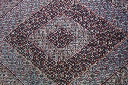 Traditional Vintage Rug Mashad in 310x220 (7 / 8)
