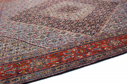 Traditional Vintage Rug Mashad in 310x220 (8 / 8)