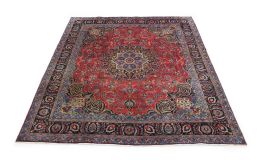 Klassischer Vintage-Teppich Kashan in 330x300