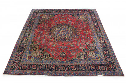 Klassischer Vintage-Teppich Kashan in 330x300